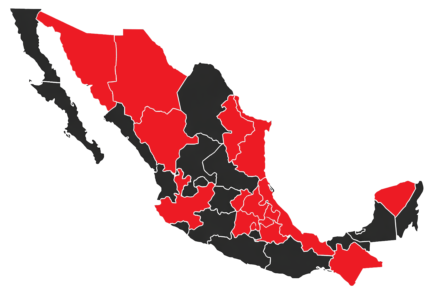 Mapa de Cobertura Ginny Oil